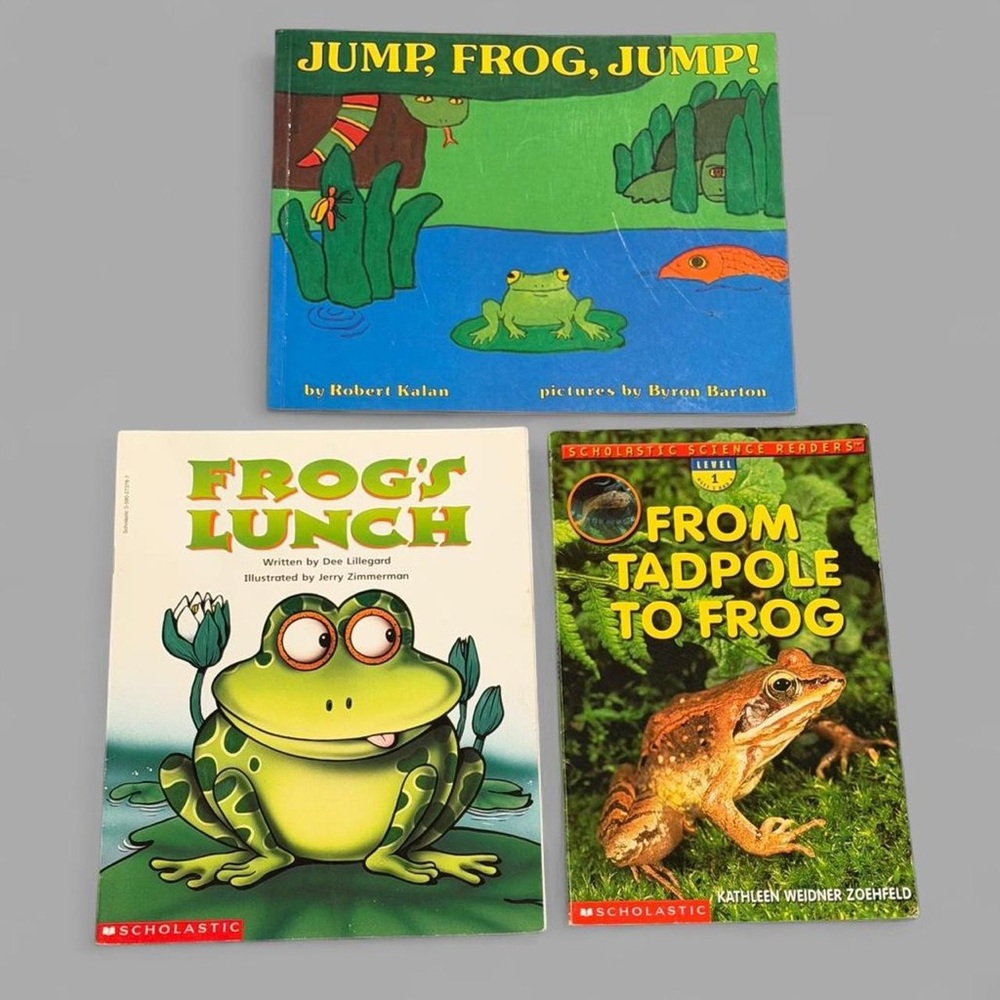 3 Frog themed Books for kids